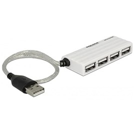 Delock 4-Port External Hub USB 2.0