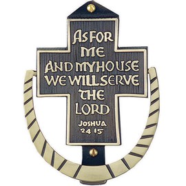 Door Knocker - As For Me And My House 817