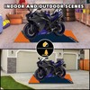 XYSaiXuan Motorcycle Mat,Garage Floor Mat and Premium Absorbent Oil Pad,