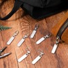 Detachable Zipper Pull Tabs, 8PCS Metal Zipper Pull Replacement for
