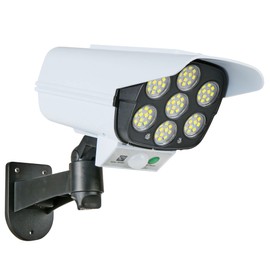 Solasa 7000K Solar-Powered LED Security Light - 2 Pack