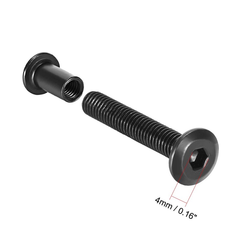 sourcing map Screw Post Fit for 5/16"(8mm) Hole Dia, Male