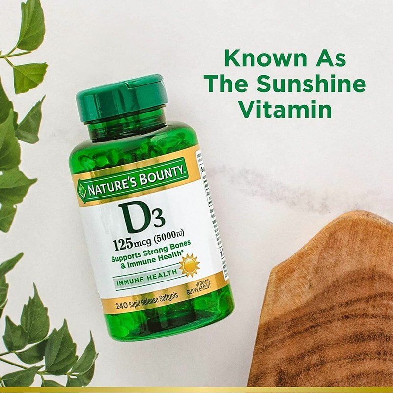 Nature’s Bounty Nature's Bounty D3 125 mcg 5000IU, 400 Softgels