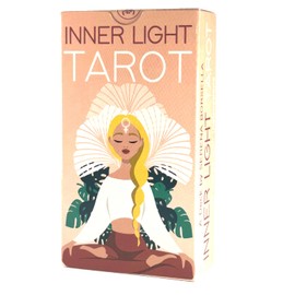 Tarot Cards, Weighted Edition, 78 Cards, Tarot Divination, Inner Light Tarot, Japanese Instruction Manual Included (English Language Not Guaranteed)
