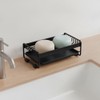 Soap Dish & Pad for Shower, Carbon Steel Bar Soap