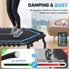 ANCHEER 50" Rebounder Trampoline for Adults with Adjustable Bar, 550