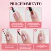 Decoracion De Uñas Acrílica 3d Lazo Flores Uñas Arte Diy