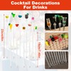 TAGMEIU 10 Pcs Cocktail Stirrers Drink Stirrers Swizzle Sticks