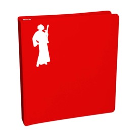 Bargain Max Decals Star Princess Silhouette Sticker Decal Notebook Car Laptop 5.5" (White)