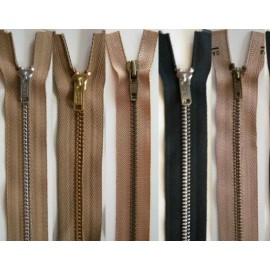 YKK 80" to 90" Separating Metal Zipper Made in USA Slipcover, Robe, Sleeping Bag - 80" ZS-2