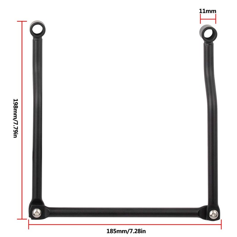 Universal Side Bag Support Motorcycle Accessories Modified Metal Plated Side