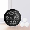 Tuya Wifi Smart Weather Station with Clock Indoor and Outdoor