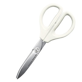 Kokuyo HSM-PA100W Scissors Saxa Glueless Blade White