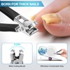 Toenail Clippers for Thick Toenails, Wide Jaw Opening Nail Clippers