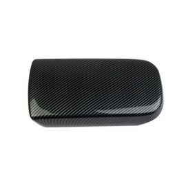 Korlot Carbon Fiber Style Center Console Armrest Box Cover Trim Accessories for Chevy Trax 2024