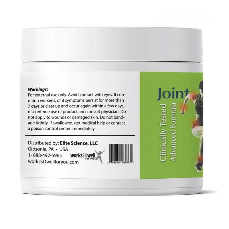 1tdc Joint & Muscle Relief Cream - Use On Back,
