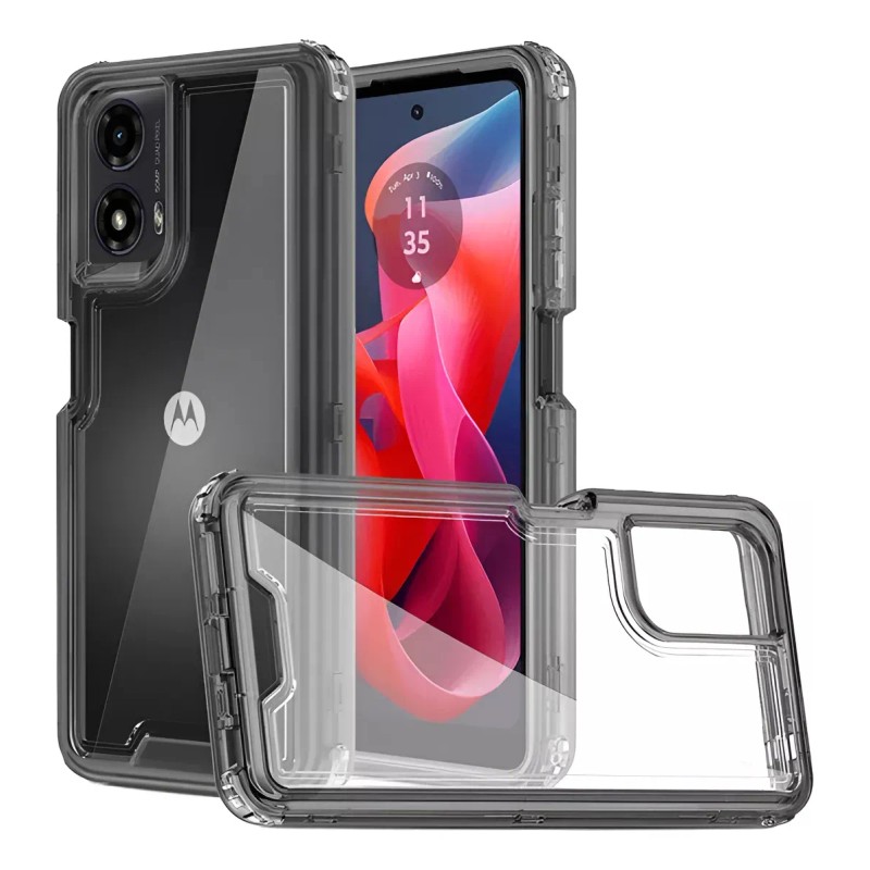 Funda Para Motorola Protector Uso Rudo 3 En 1 Antigolpes