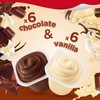 Snack Pack Chocolate and Vanilla Pudding Cups Family Pack, 12