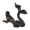 Veronese Design 7 5/8" Tall Mermaid Lying Down Statue Nautical