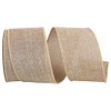 Reliant Ribbon 92573W-750-40F Everyday Linen Value Wired Edge Ribbon, 2-1/2