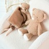 Nattou Maxi DouDou Comforter, Soft Cuddly Teddy Fabric, Baby and