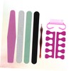 IWOWHERO Pc Manicure Tool Set Nail Filer Buffing Cuticle Fork