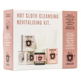 Lyonsleaf Hot Cloth Cleansing Kit with Beauty Balm & Face Cloths, Vegan
