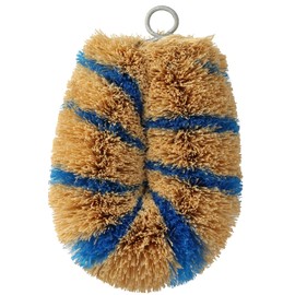 Turtle Baby Scrubber Cleaning for "simasimamini N 'Blue 60 X 100 X 40 mm