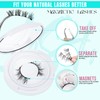 Magnetic Eyelashes with Lash Clusters Applicator 5 Magnets Natural Magnetic