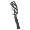 PERFEHAIR Curved Vented Styling Hair Brush, Detangling Thick Hair Massage