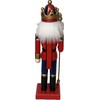 MaRab Traditional Nutcracker Wooden Nutcracker Approx. 25 cm High Table
