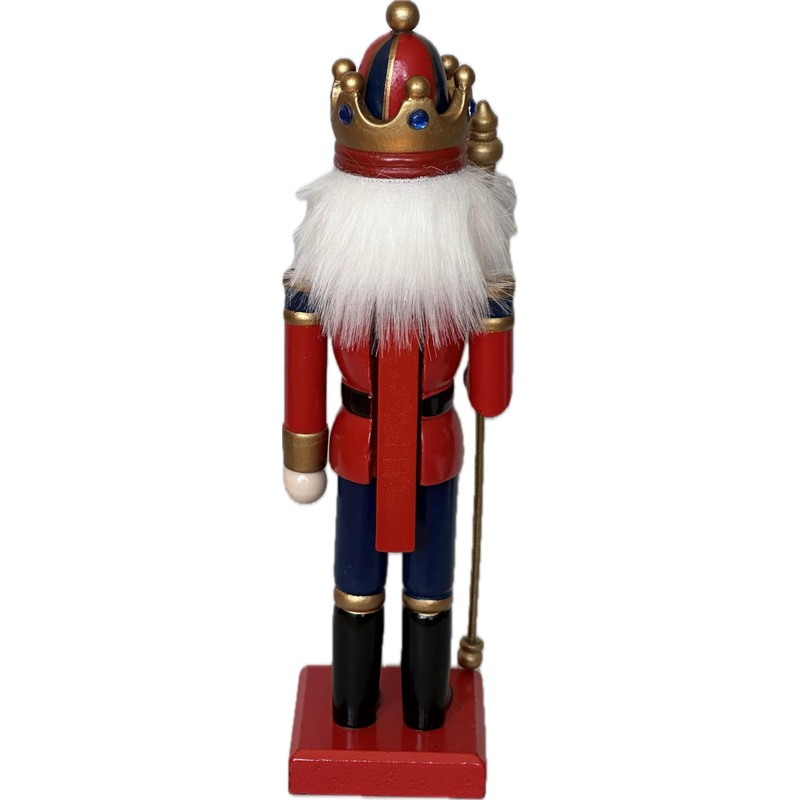 MaRab Traditional Nutcracker Wooden Nutcracker Approx. 25 cm High Table