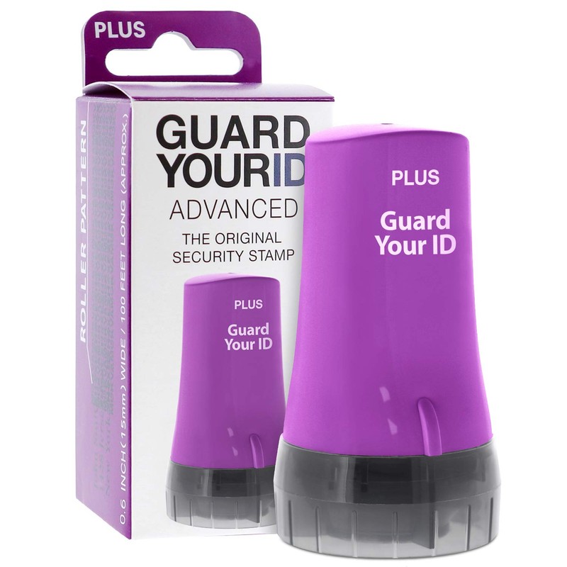 Identity Theft Protection Roller 3-Pack Advanced 2.0 Security Stamp by