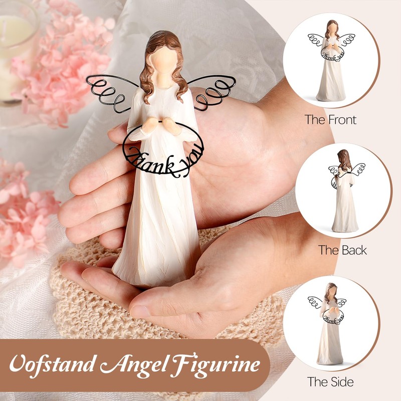 Vofstand Thank You Angel Figurines Gift