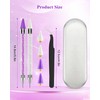 Rhinestone Picker Tool, Wax Pencil for Rhinestones Tool, Dual-ended DIY