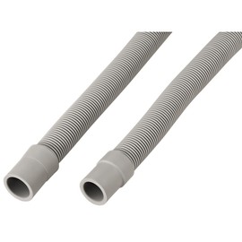 Xavax All Washing Machines and Dishwashers Drain Hose, Grey, 1,5 m