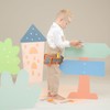 Woet® Set Cintura Attrezzi Blu per Bambini - Giocattolo Falegname