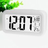 Cisixin LED Alarm Digital Clock Snooze Sensor Light Activated Backlight