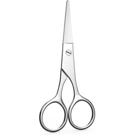 AsonTao- Tijeras pequeñas, tijeras para cejas, tijeras para vello de nariz, tijeras profesionales para el cuidado del cabello, tijeras para cejas