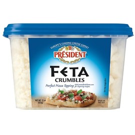 President Feta Crumbles, 22 oz.