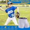 IHAPPY Youth Sliding Shorts with Soft Protective Athletic Cup, Boys