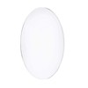 Clear Oval Shaped Acrylic PLEXIGLASS 1/8" X 11" X 22"
