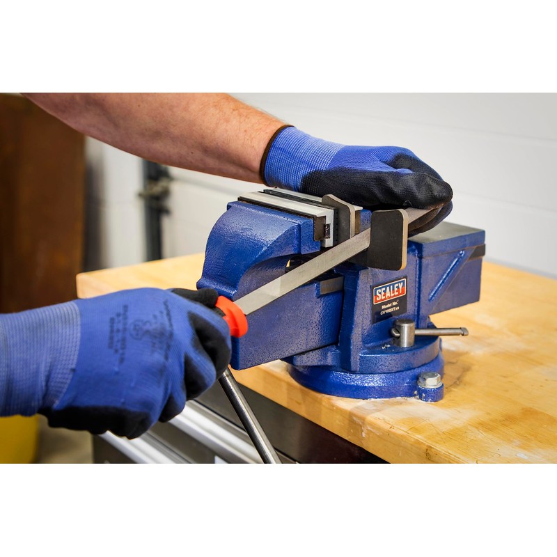 Sealey Smooth Cut Half-Round Engineer's File 200mm - AK5861