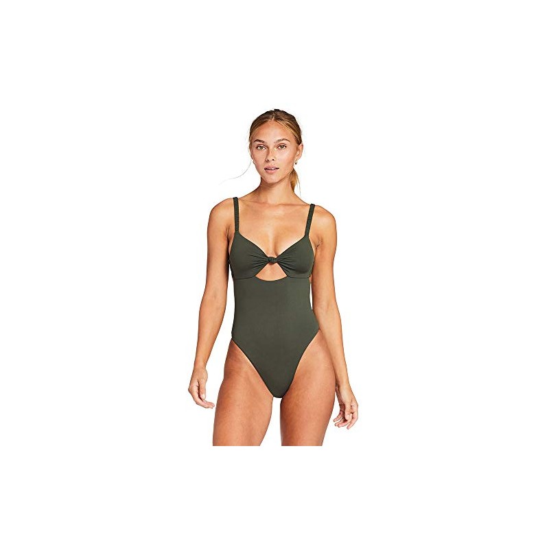Vitamin A Womens Zuri One-Piece Forest Ecolux LG (US Women's