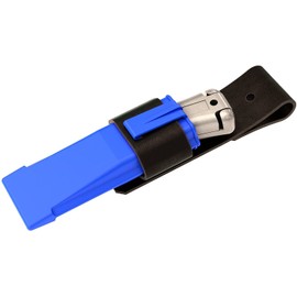 Bon Tool 15-500 Dolphin Knife Heavy Duty Anti Slip Utility Knife- Box Cutter with Holster, Ultra Sharp, Quick Blade Change Mechanism with Lock-Back Design