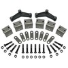KUAFU Trailer Leaf Spring Hanger Kit for Double Eye Springs(3.5K