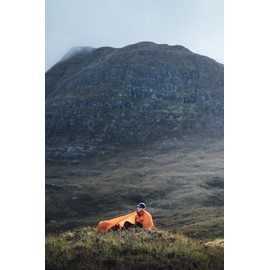 Lifesystems Ultralight Two Person Compact Emergency Storm Survival Shelter for Hiking and Mountaineering, Orange, 140 x 90 x 45 cm