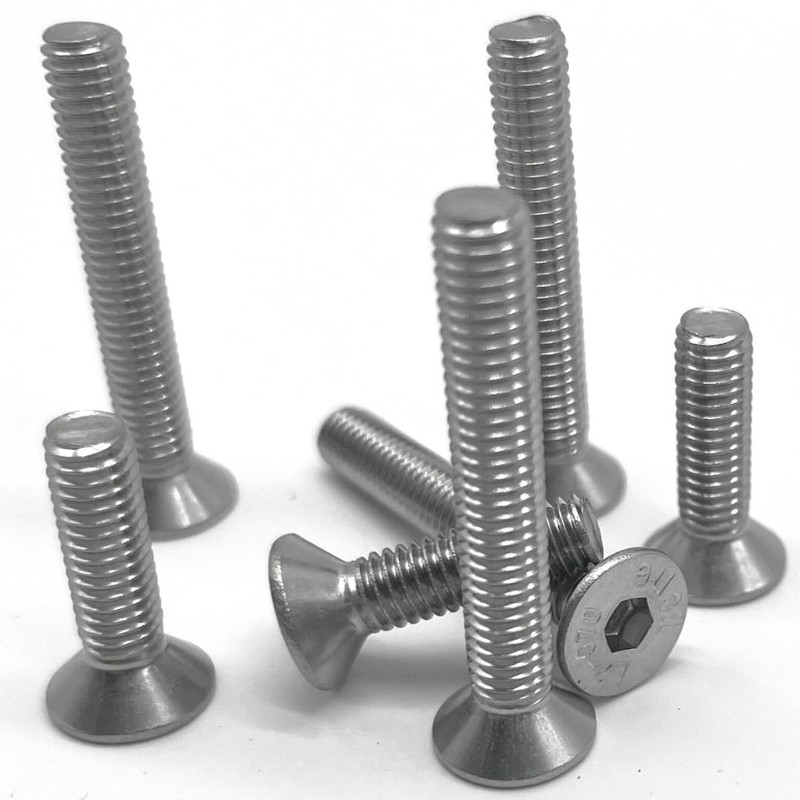 Topnorm24 - Countersunk Hex Socket Screws M6 x 50 mm