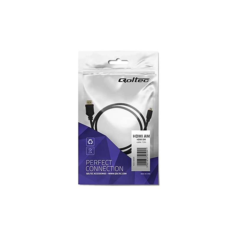 Qoltec HDMI – Micro-HDMI M/M 1 M – HDMI Cables