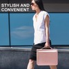 Padfolio Portfolio Organizer Binder with Zipper and Hidden Handle, PU